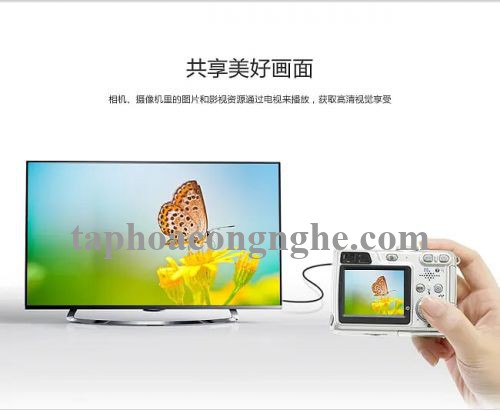 Ugreen 11163 3m cáp mini hdmi ra hdmi đầu mạ vàng 24k 11163 30011163